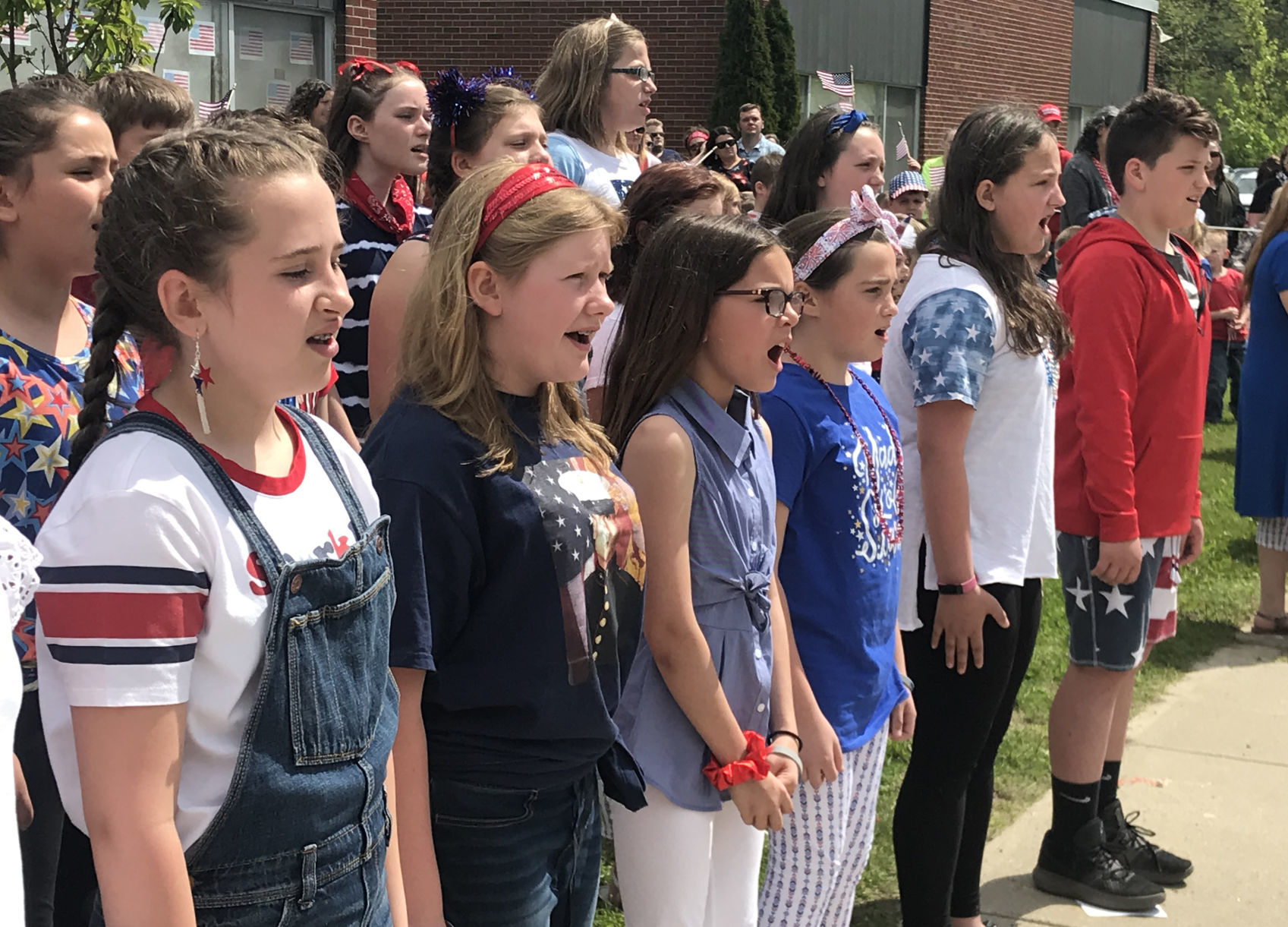 Memorial Day at Whitehall Elementary